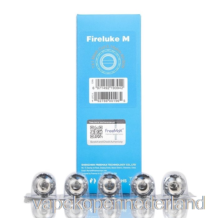 Vape Nederland Freemax Fireluke M / Tx Mesh Vervangende Spoelen 0.15ohm Tx1 Kanthal Mesh Spoelen